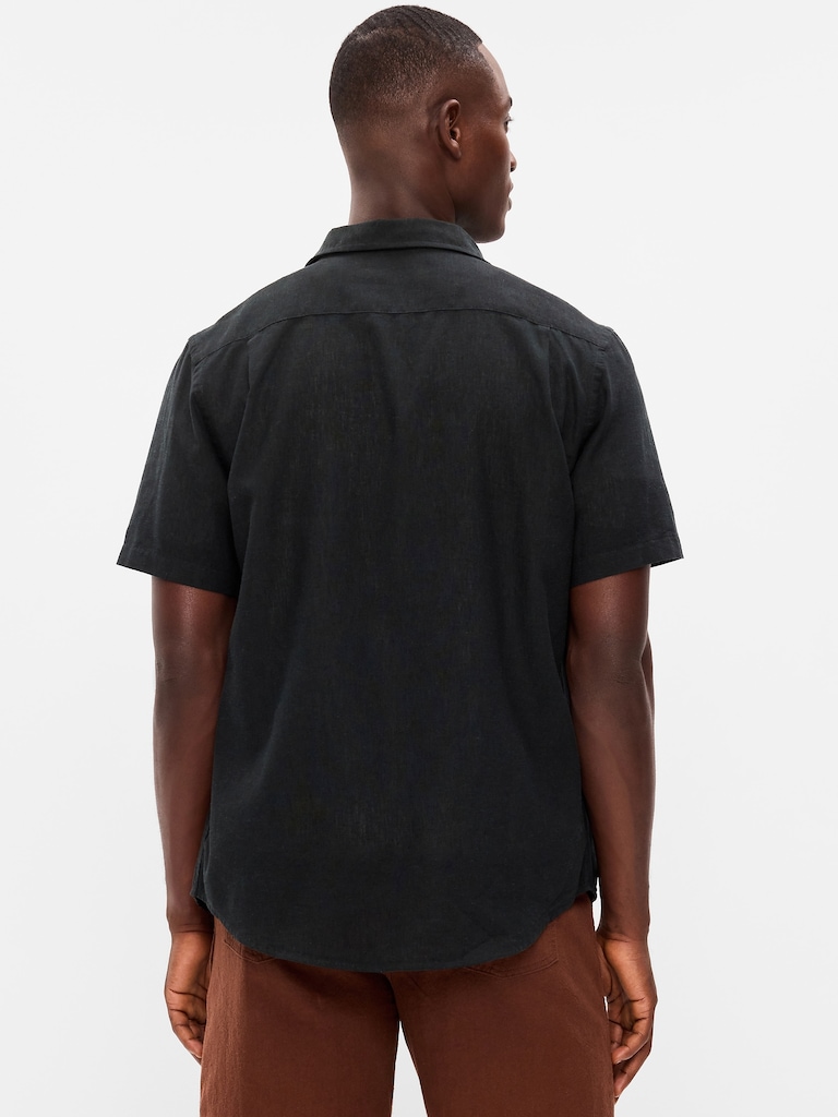 Classic Fit Everyday Linen-Blend Shirt