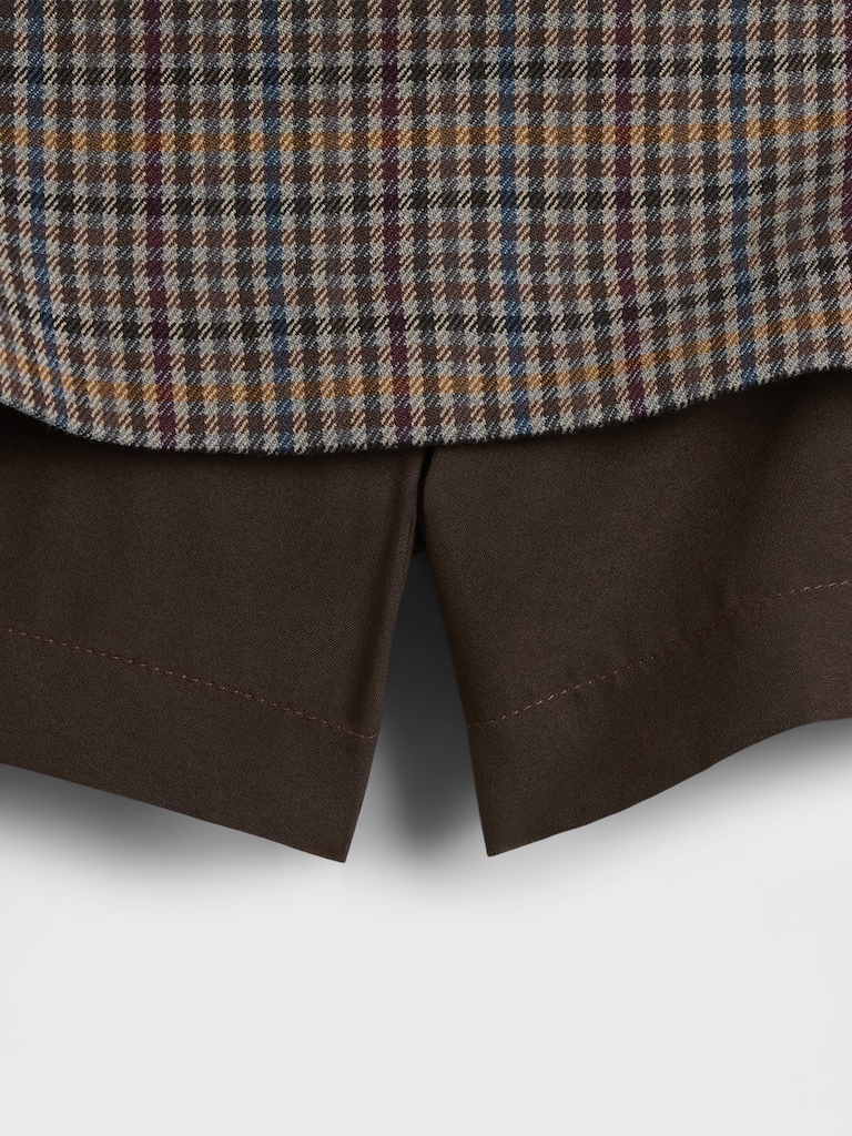 Herringbone Mini Skort