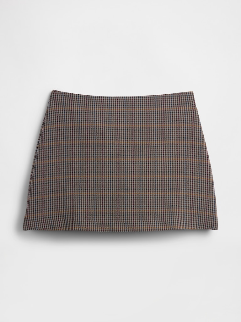 Herringbone Mini Skort