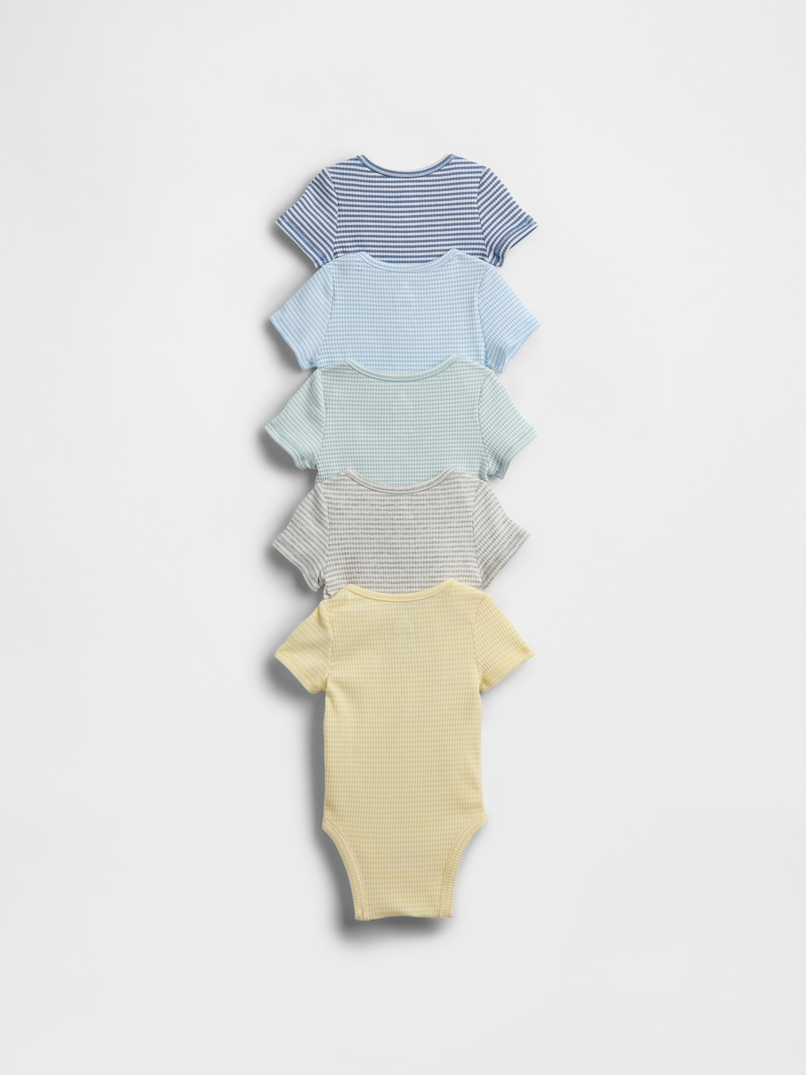 Baby First Favorites TinyRib Bodysuit (5-Pack)