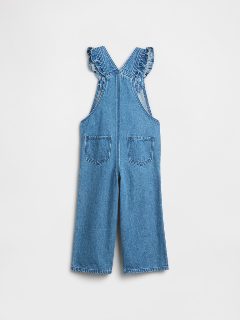 babyGap Embroidered Denim Overalls