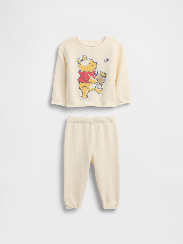 Baby Winnie The Pooh Sweater Set