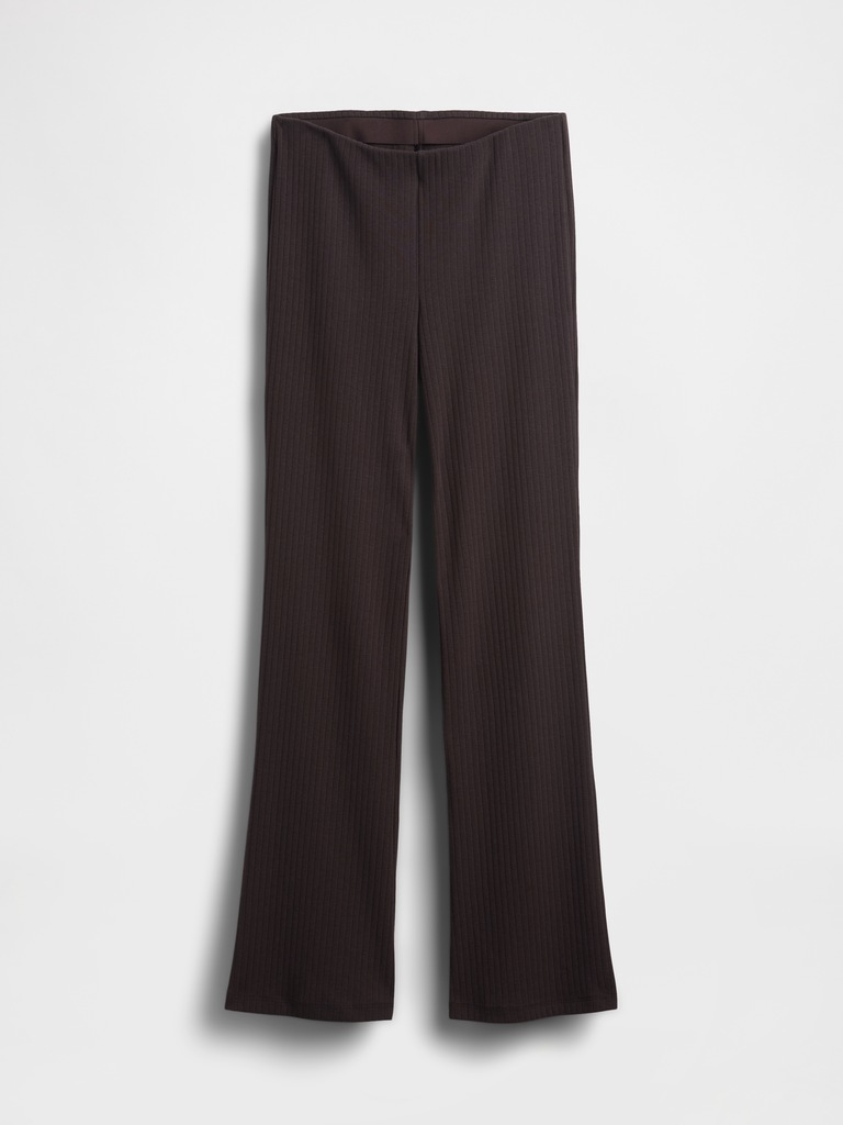 Modern Wide Rib Flare Pants