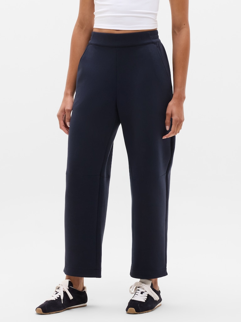 Form Knit Mid Rise Barrel Pant