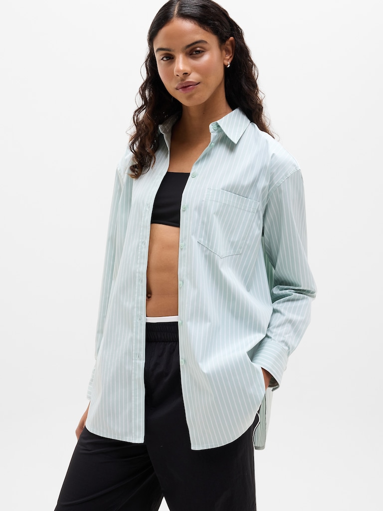 Midday Relaxed Poplin Shirt