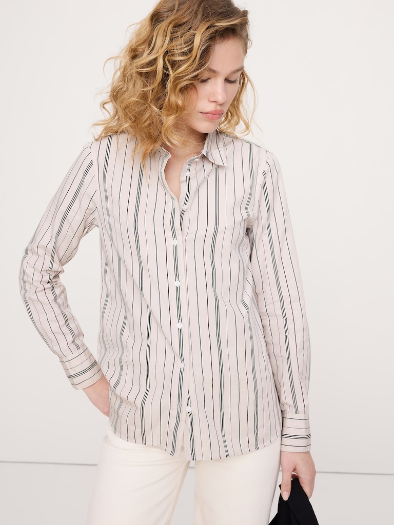The Everyday Shirt in Cotton Poplin