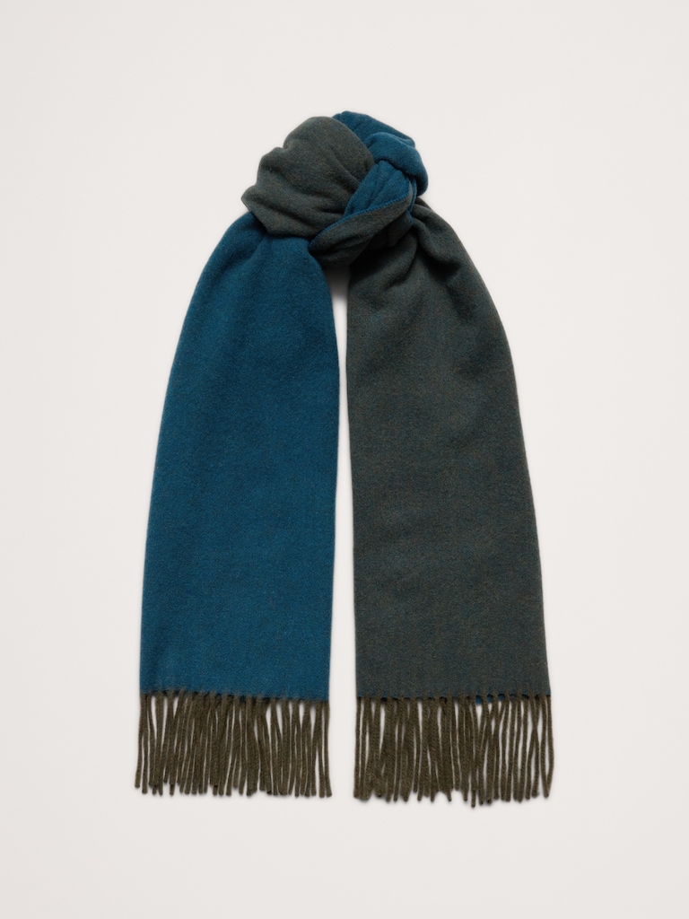 Italian Wool-Cashmere Scarf