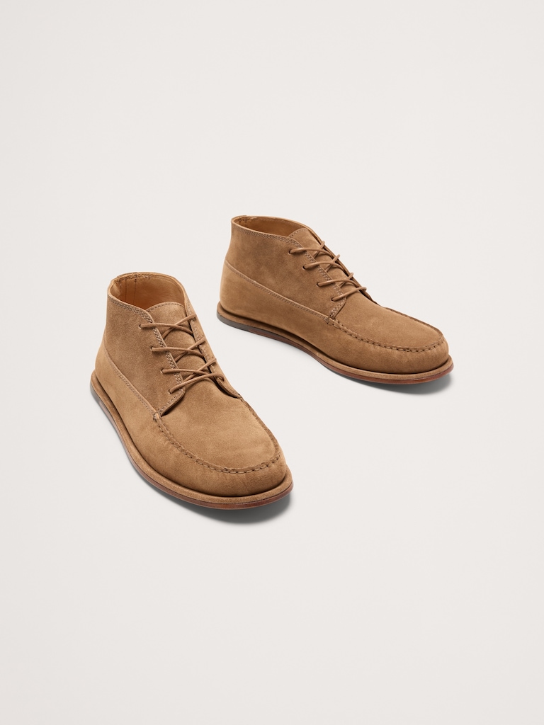 Italian Nubuck Leather Chukka Boot