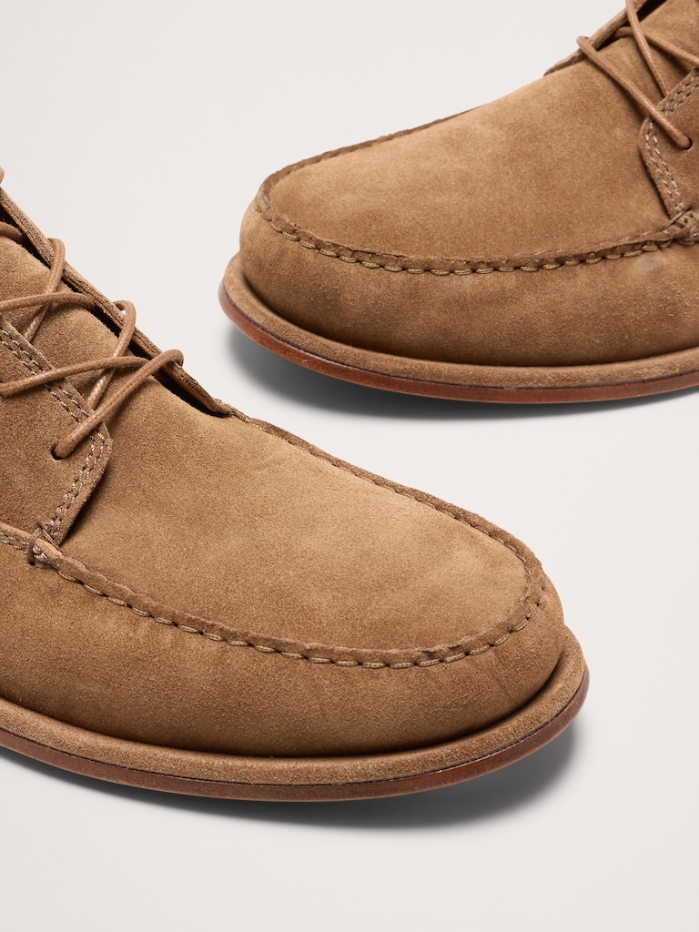 Italian Nubuck Leather Chukka Boot