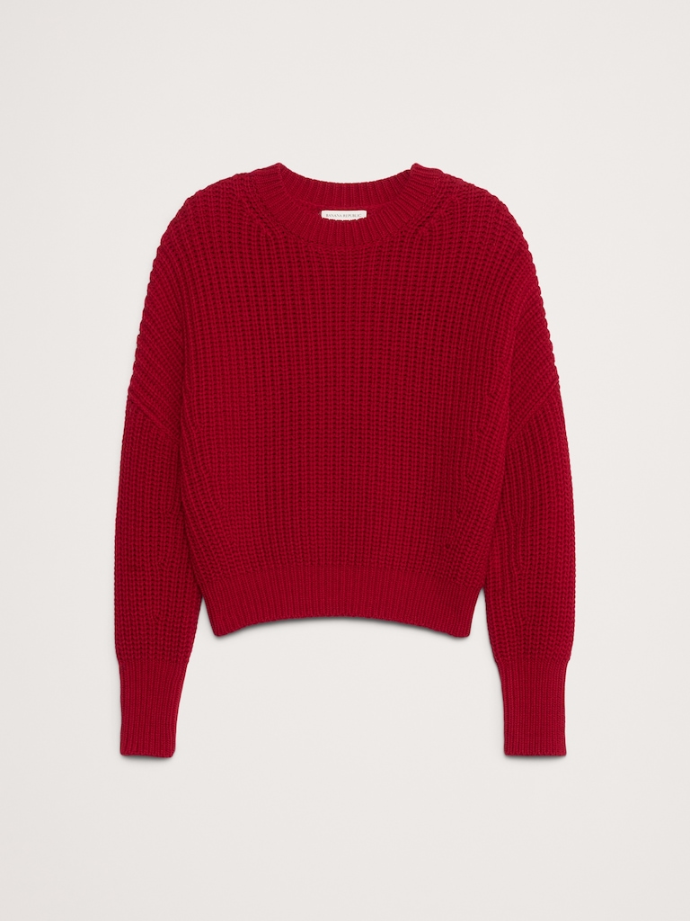 Cotton Crew-Neck Sweater