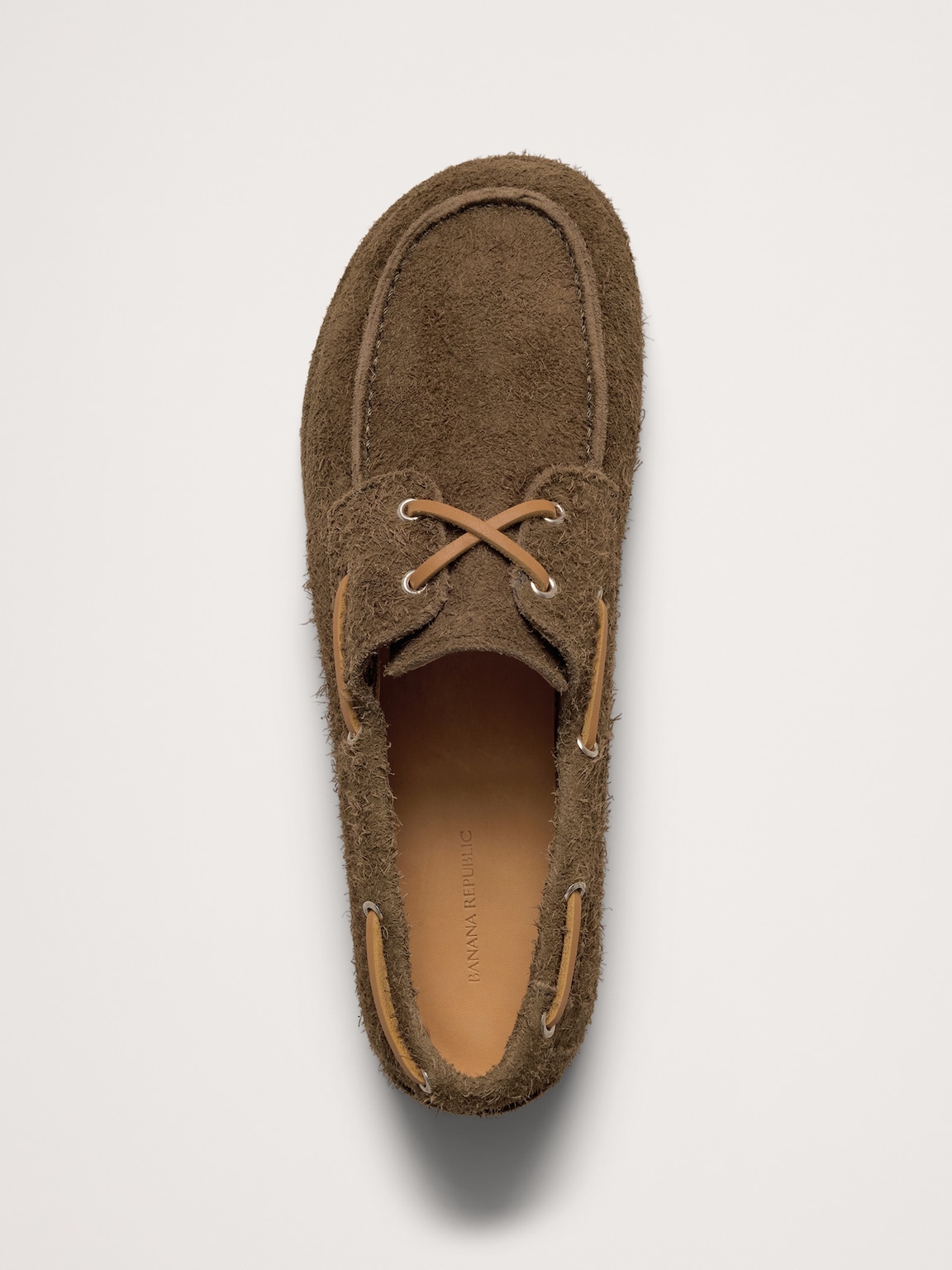 Textured Italian Suede Boat Shoe