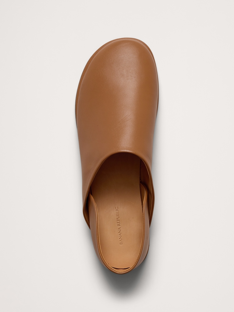 Italian Leather Slip-On Flats