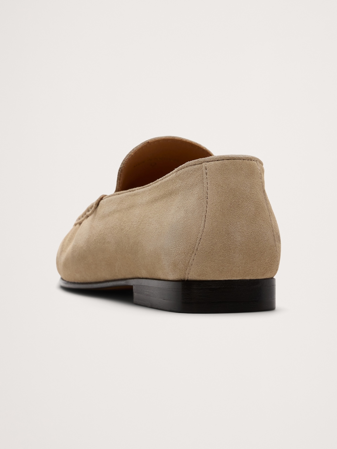 Italian Suede Moc-Toe Loafer