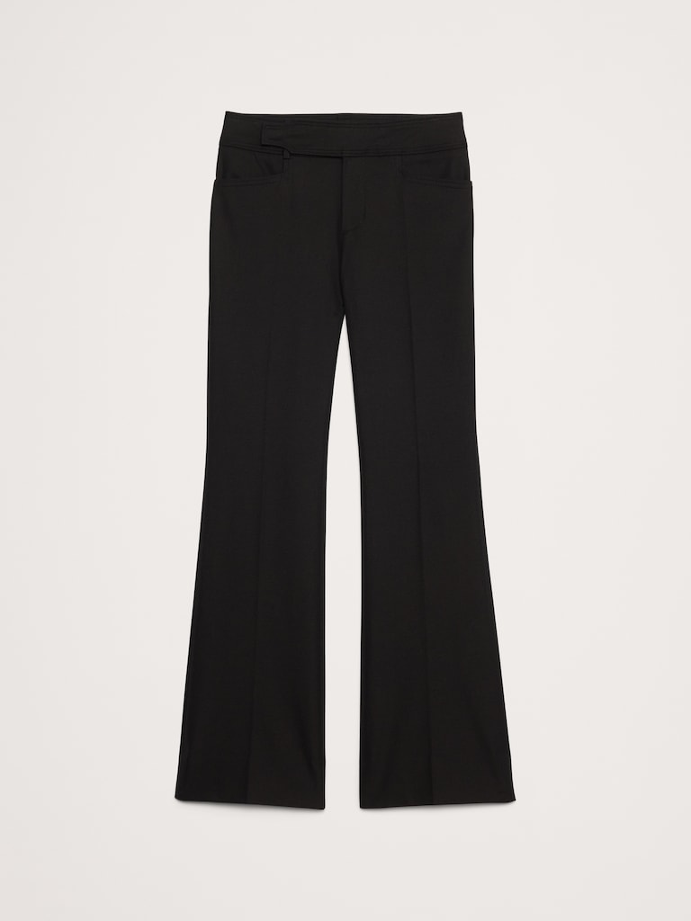 Mid-Rise Slim Bootcut Pant