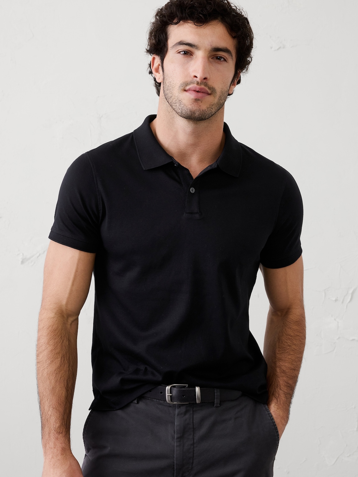 Slim Luxe Touch Polo