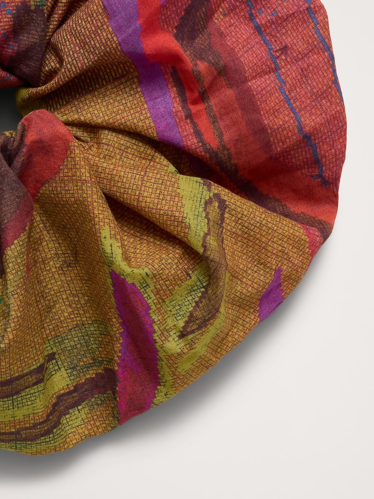 Cotton Hair Scrunchie