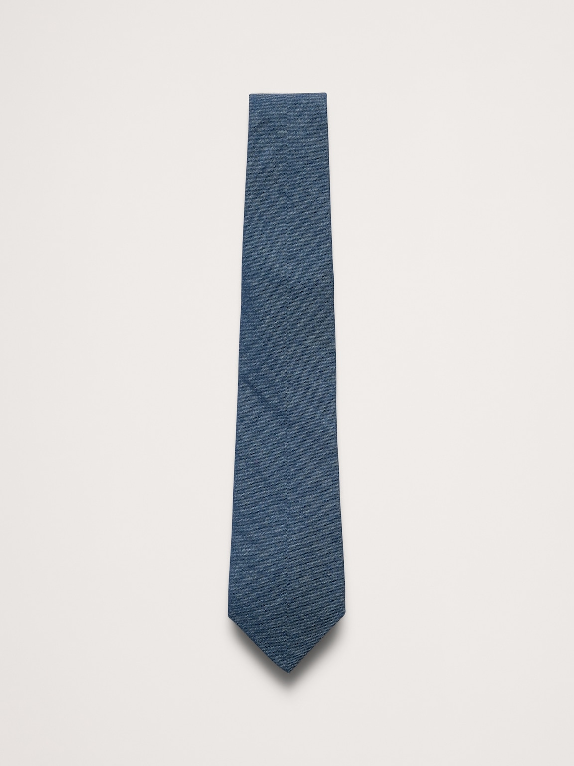 Cotton Chambray Tie