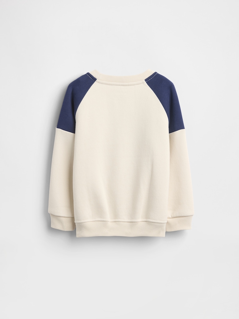 Baby & Toddler Snoopy Logo Raglan Sweatshirt