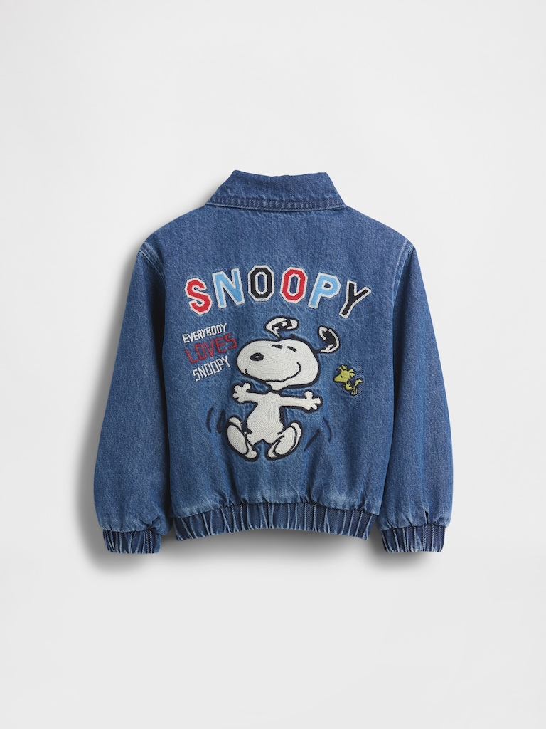 Baby & Toddler Snoopy Logo Denim Jacket