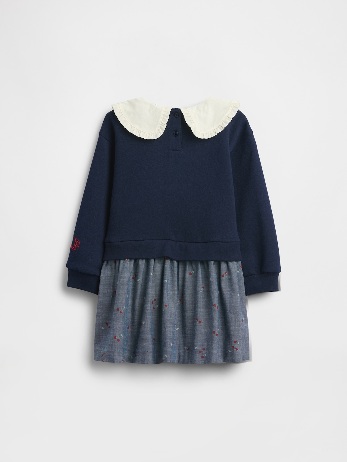 Baby & Toddler Snoopy Ruffle Collar Sweatshirt Dress