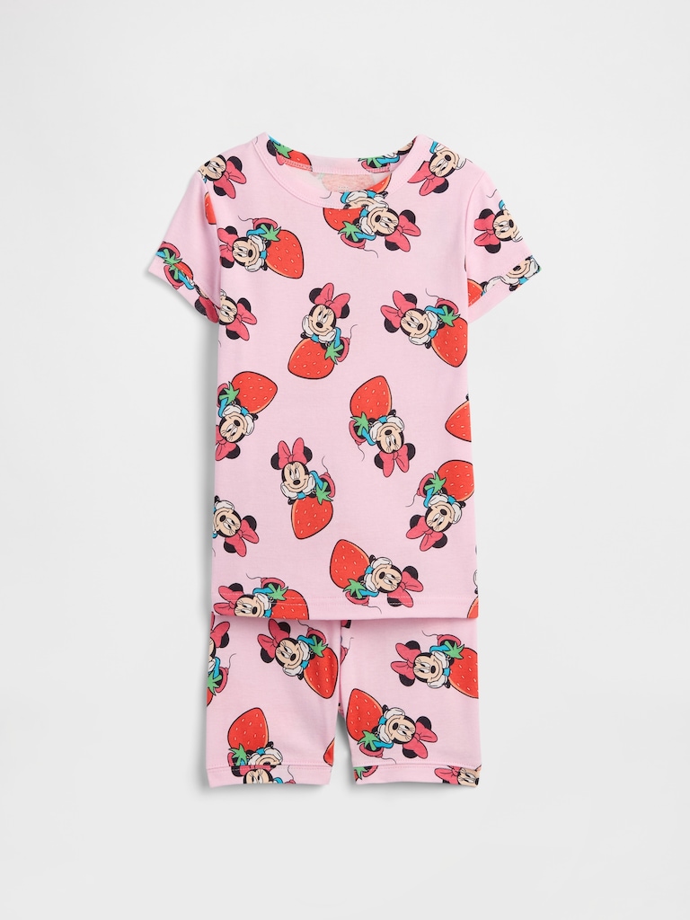Kids & babyGap × Disney Minnie Mouse 100% Organic Cotton PJ Set