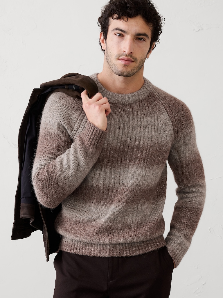 Fuzzy Ombre Sweater