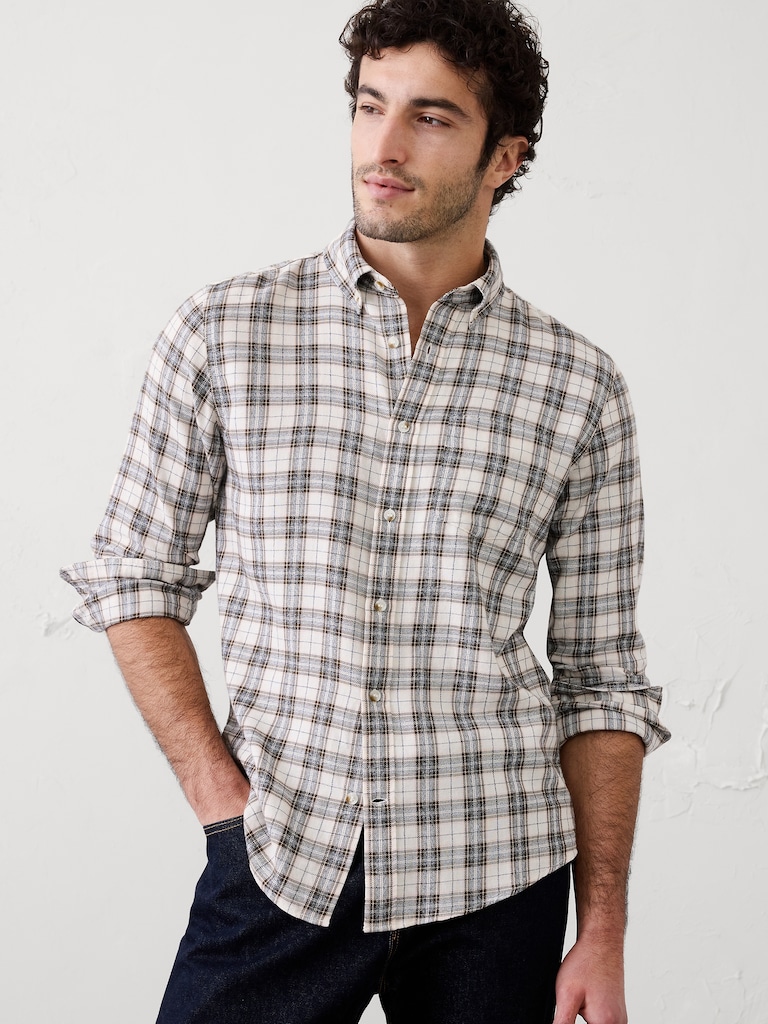 Slim-Fit Textured Shirt