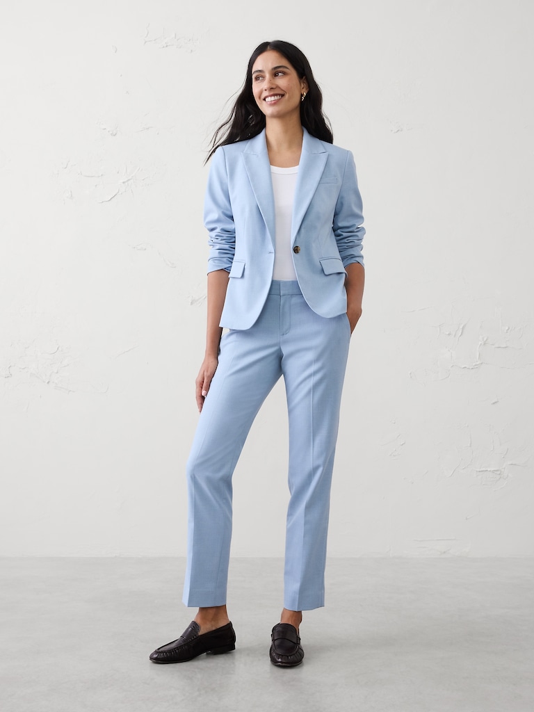 Stretch Twill Classic Blazer