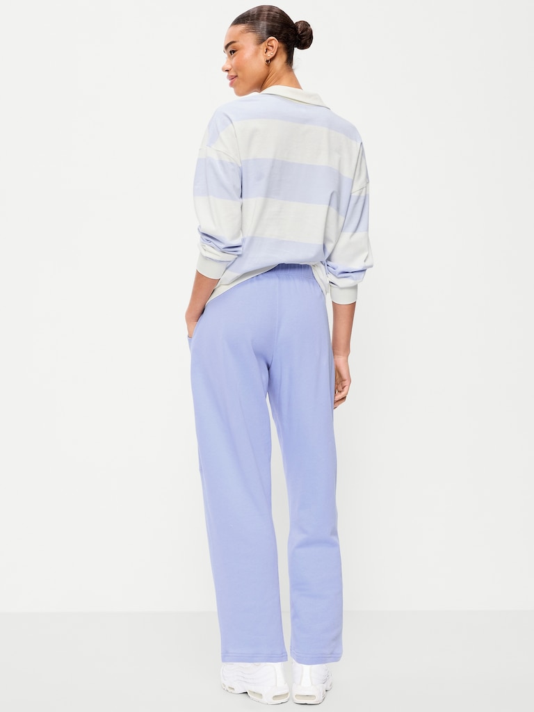 Mid-Rise SoComfy Seamed Barrel Sweatpants