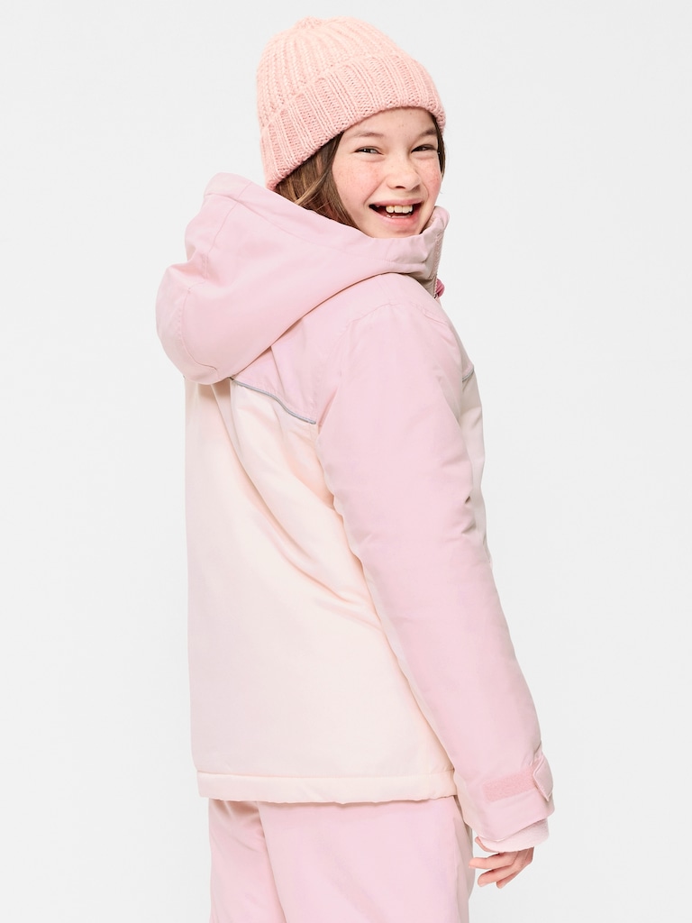 Water-Resistant 2-In-1 Snow Jacket for Girls