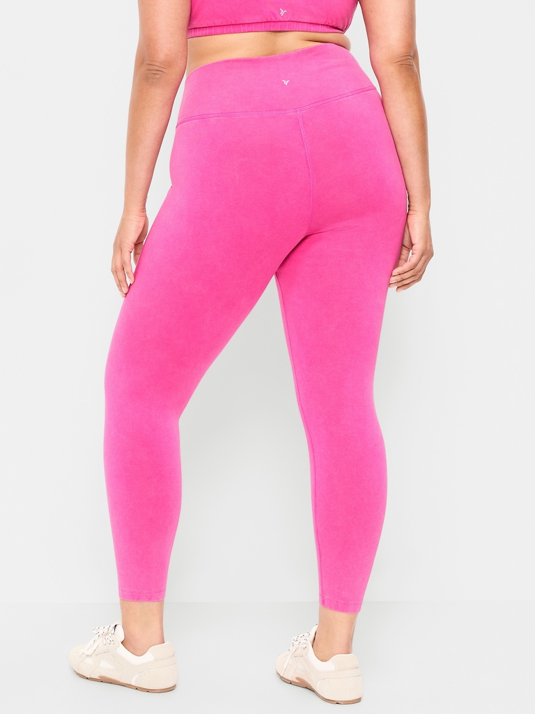 High-Waisted PowerChill 7/8 Cotton Leggings
