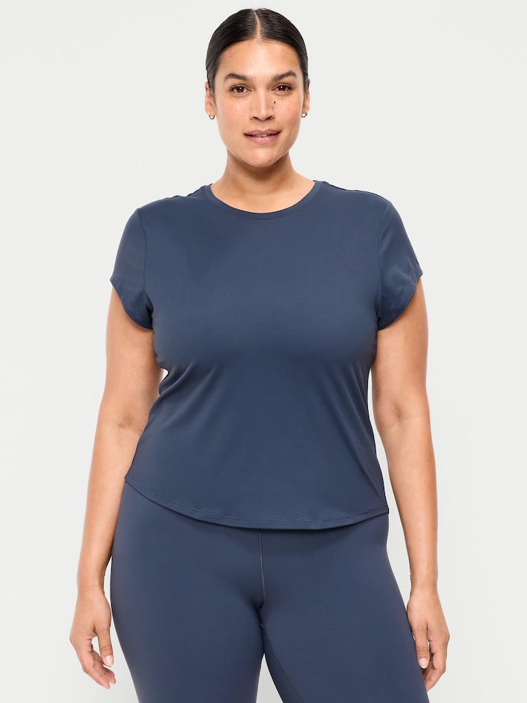 StudioSmooth Short-Sleeve Base Layer Top