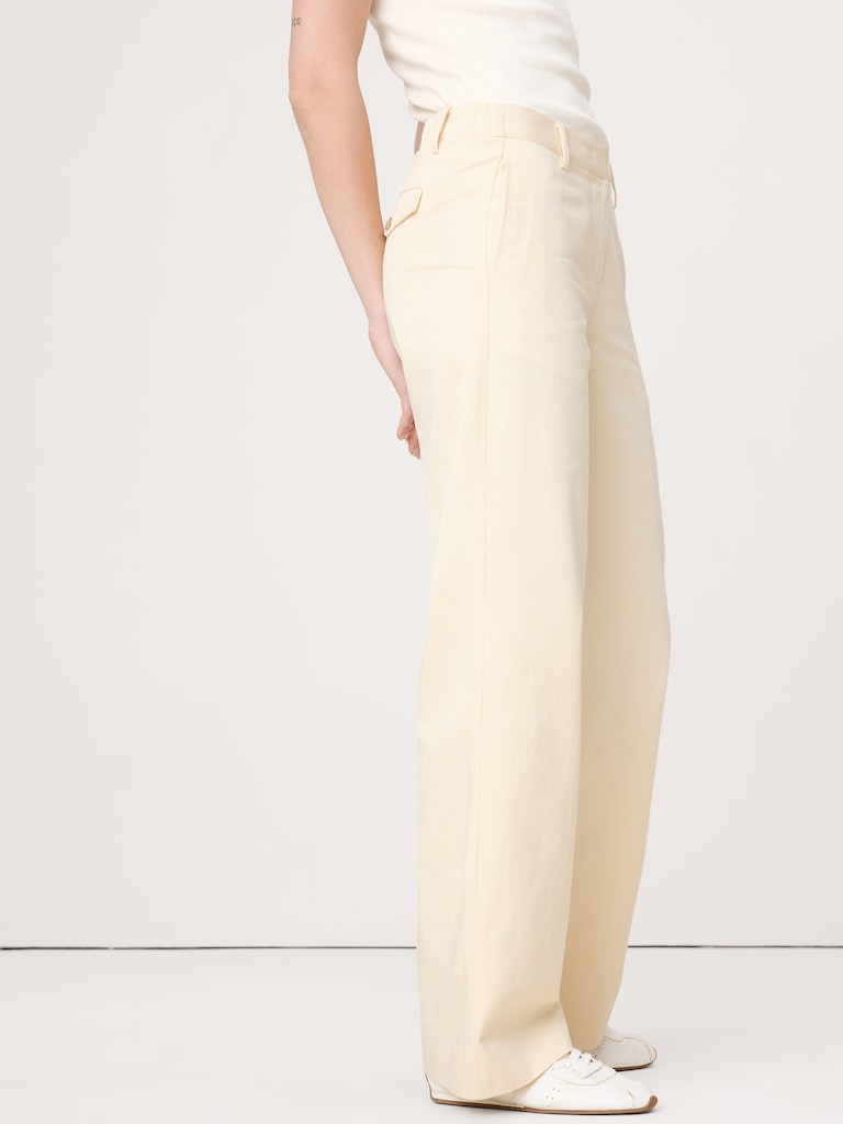 The Everyday Wide-Leg Pant in Tencel™-Cotton