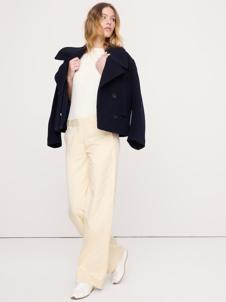 The Everyday Wide-Leg Pant in Tencel™-Cotton