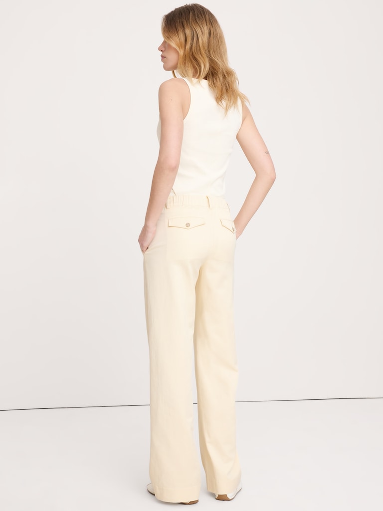 The Everyday Wide-Leg Pant in Tencel™-Cotton