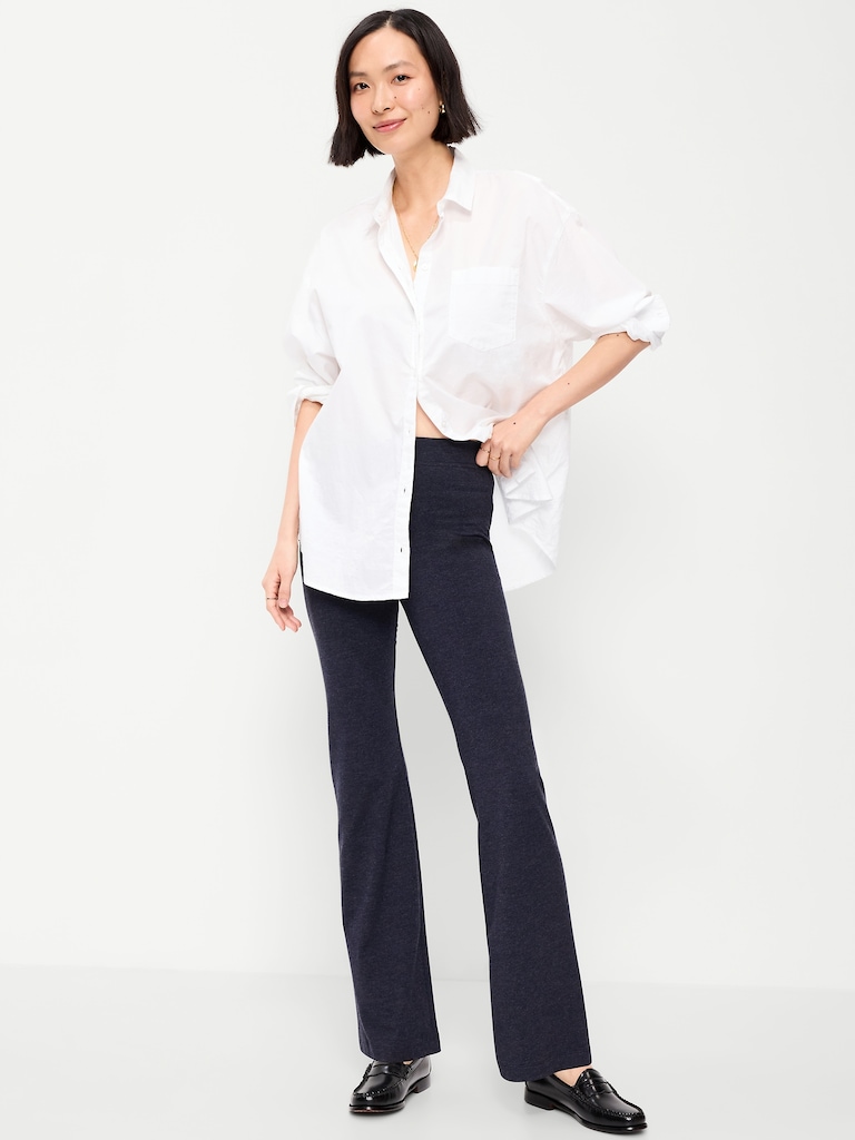 High-Waisted Fashion Flare Leggings