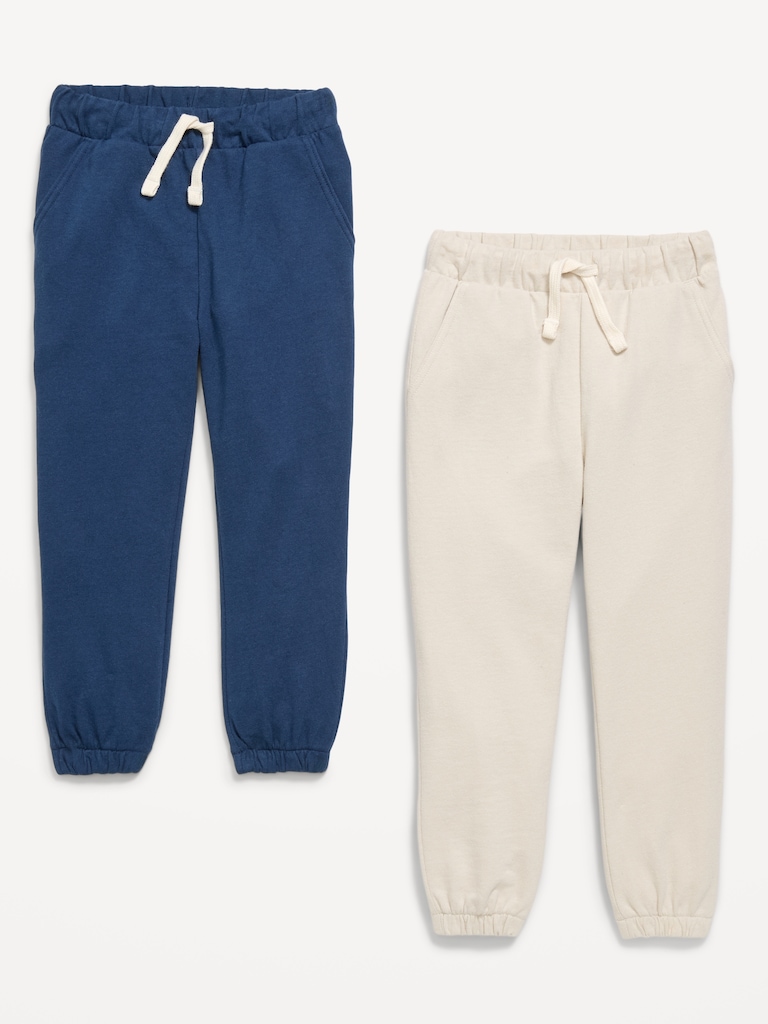 French Terry Joggers 2-Pack for Toddler Boys