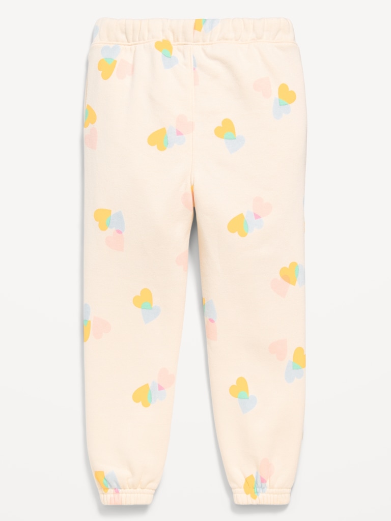 Printed Logo Jogger Sweatpants for Toddler Girls