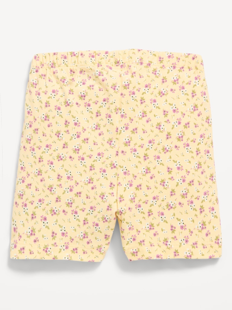 Printed Biker Shorts for Toddler Girls