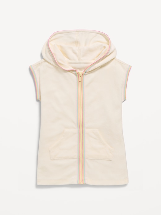 Hooded Hooded Terry Swim Cover-Up for Toddler Girls on clearance at Old Navy — 50% off
