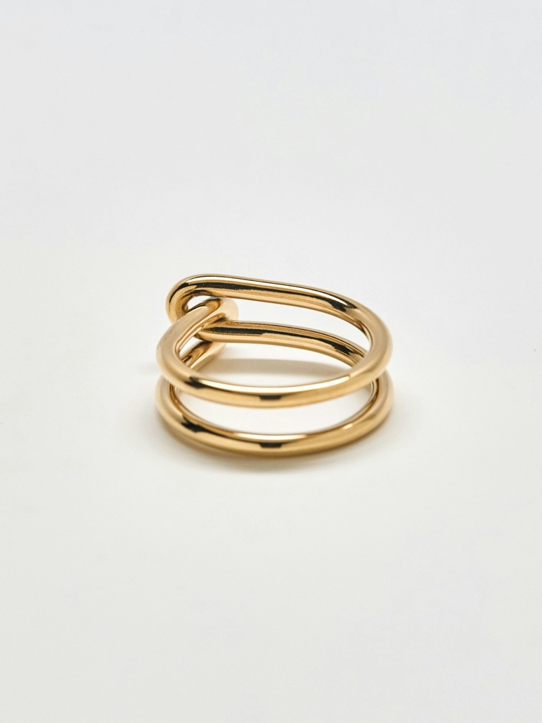 Admiral Row Gold Double Knot Ring