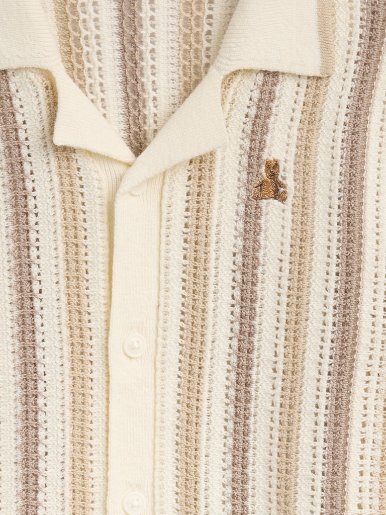 Baby Crochet Sweater Outfit Set