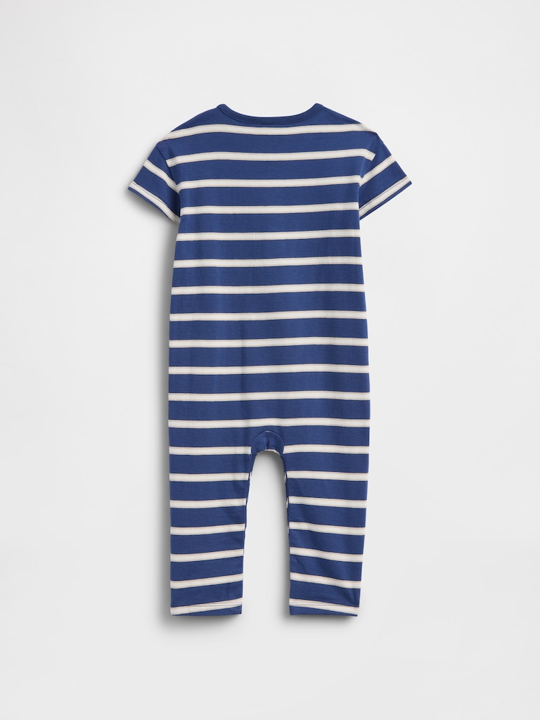Baby Brannan Bear Henley One-Piece