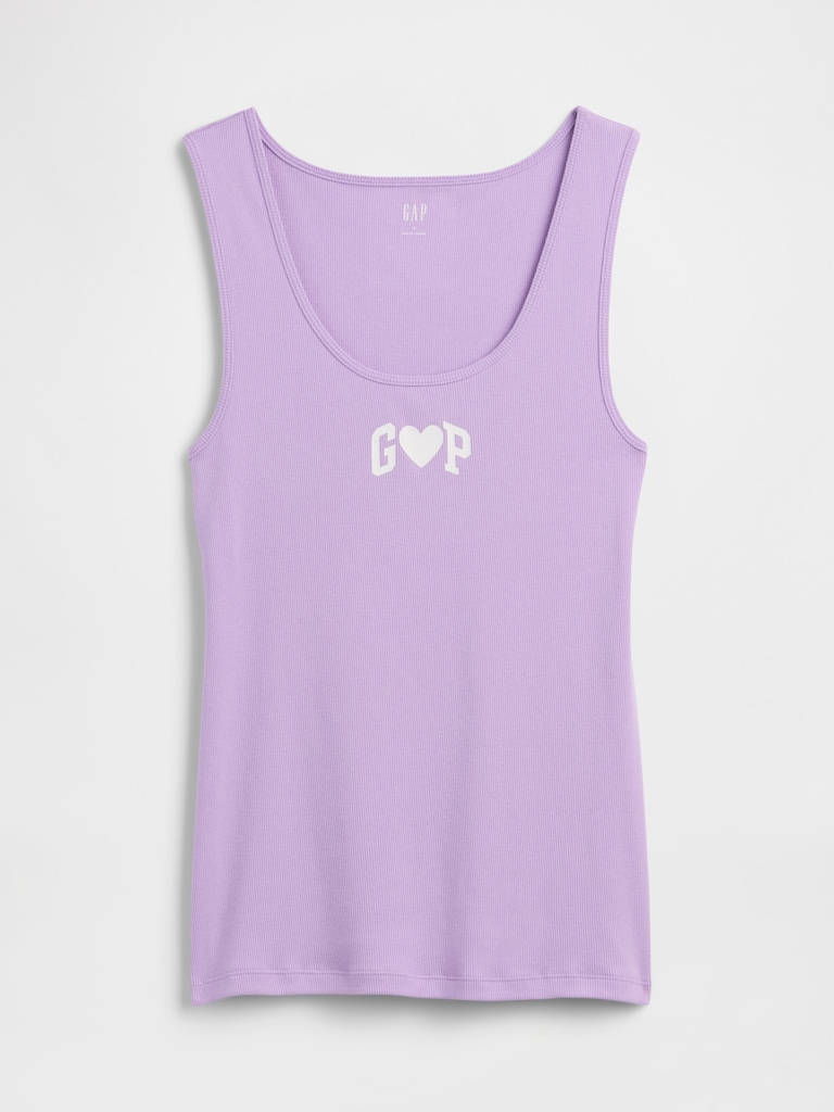 Gap Logo Ribbed Tank Top