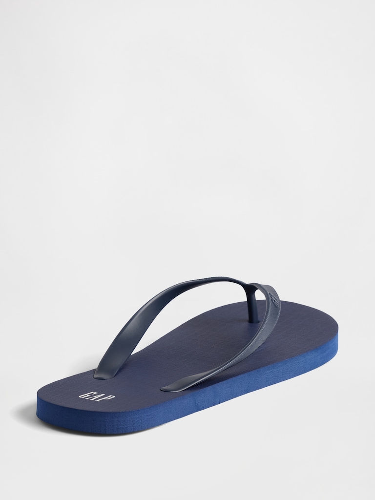 Gap Logo Flip Flops