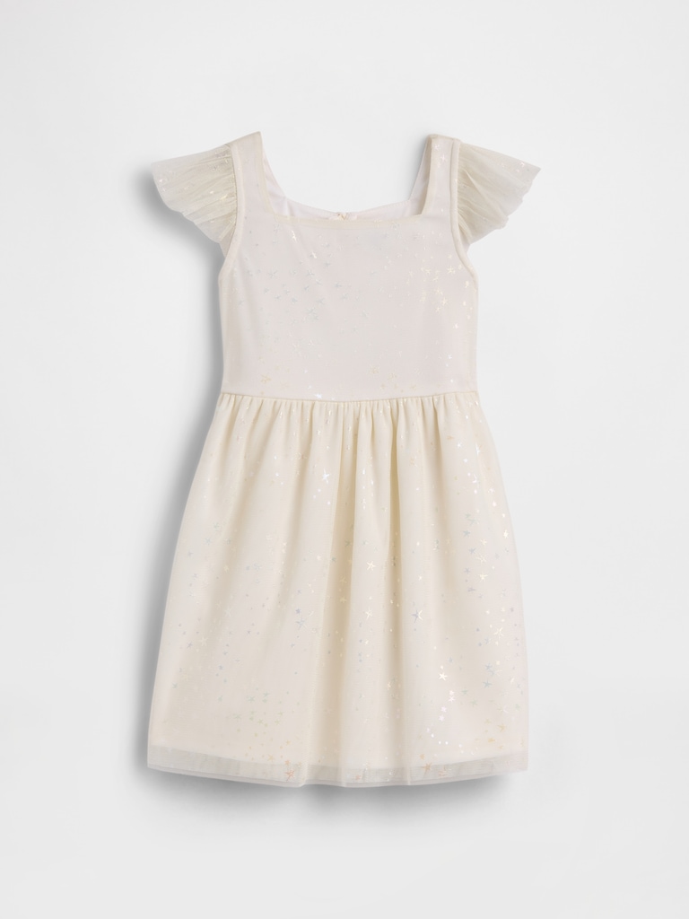 babyGap 100% Recycled Shine Flutter Dress