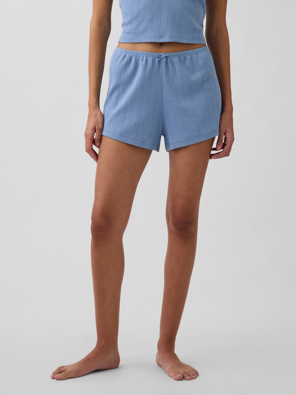 Pointelle PJ Shorts