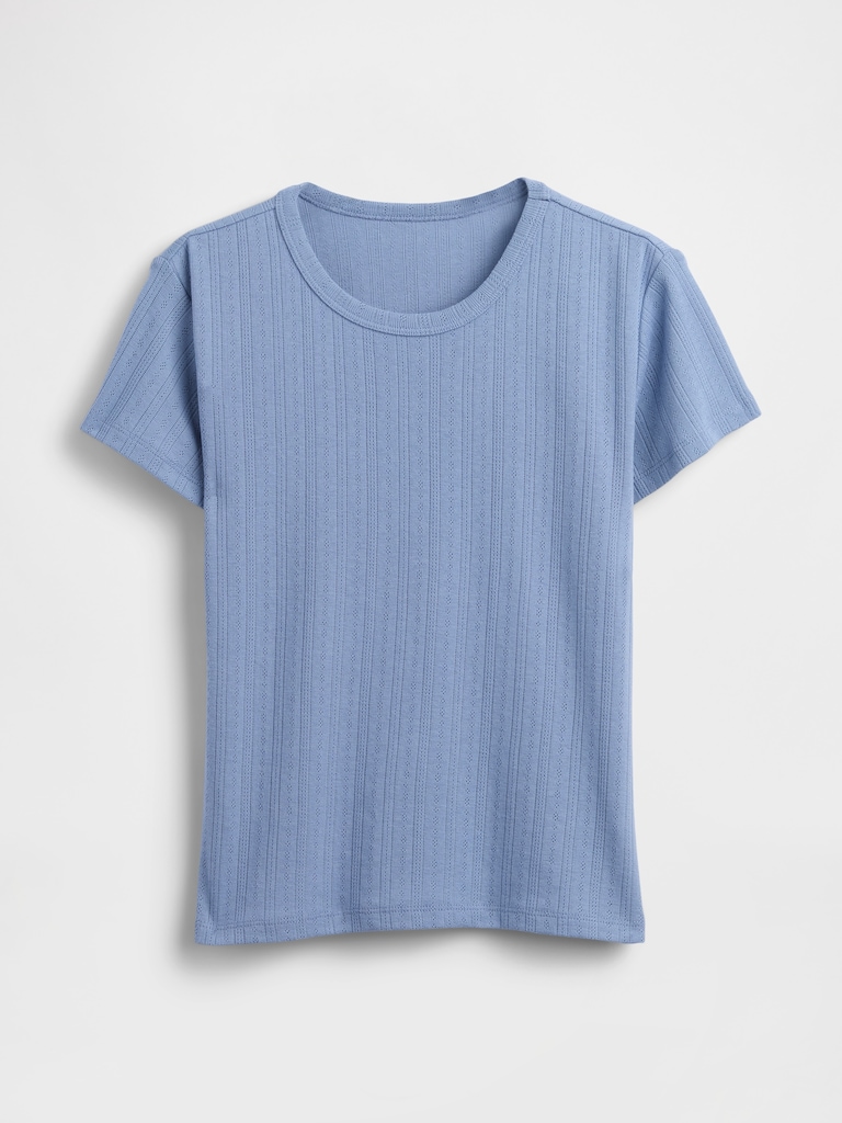 Pointelle PJ T-Shirt