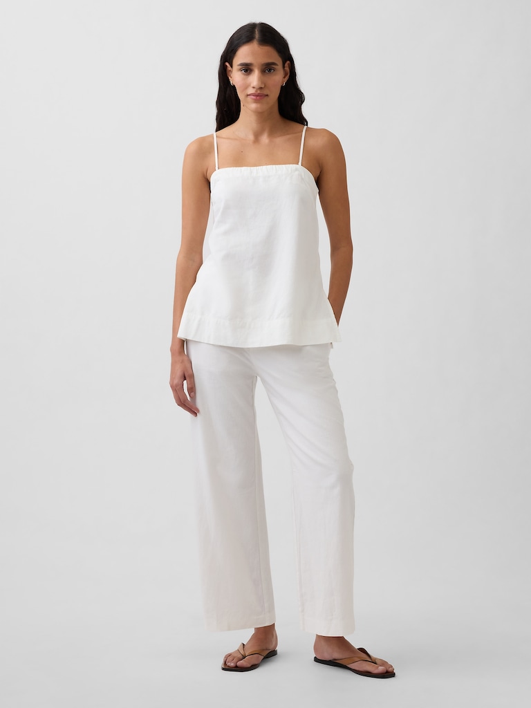 Linen-Blend Cami