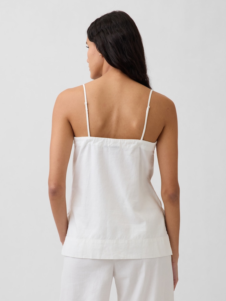 Linen-Blend Cami